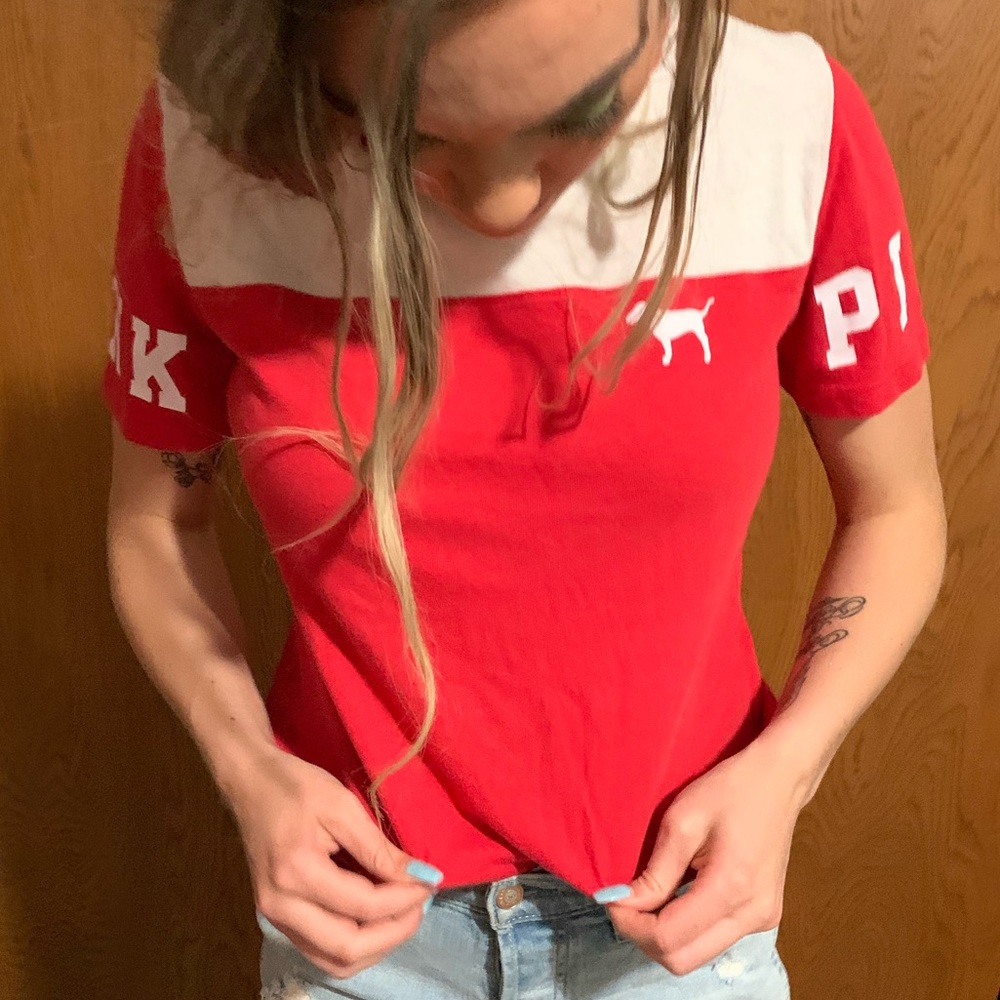 Red Tee from PINK